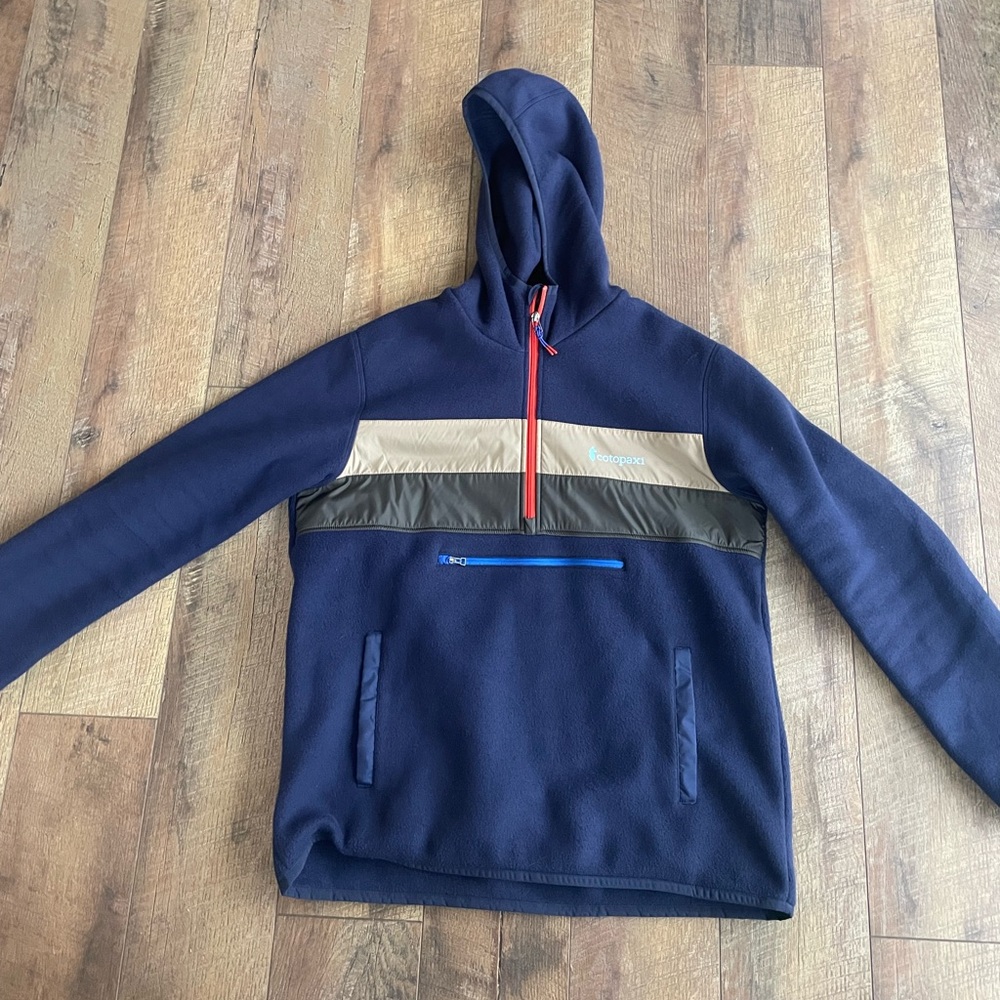 Teca Fleece Hooded Half-Zip Jacket - Recycled - Men's